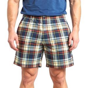 Old Navy Plaid Shorts Cotton Men's size 40 Preppy Cruise Golf 12" Inseam